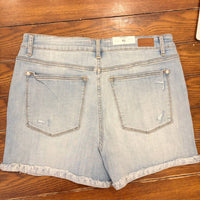 Judy Blue - Women's Destroyed Cuffed Shorts