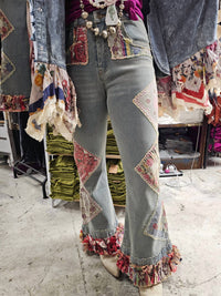 A Rare Bird - Hand Stitched Hank Pant