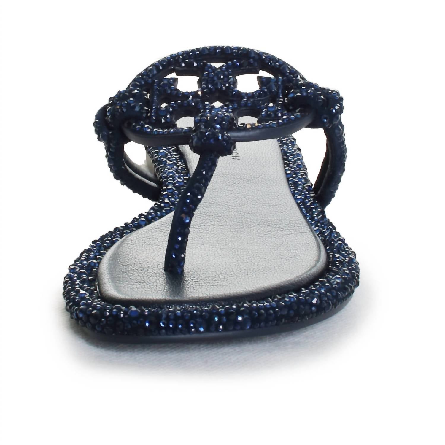 Tory Burch - Women's Miller Knotted Crystal Flip Flop Sandals