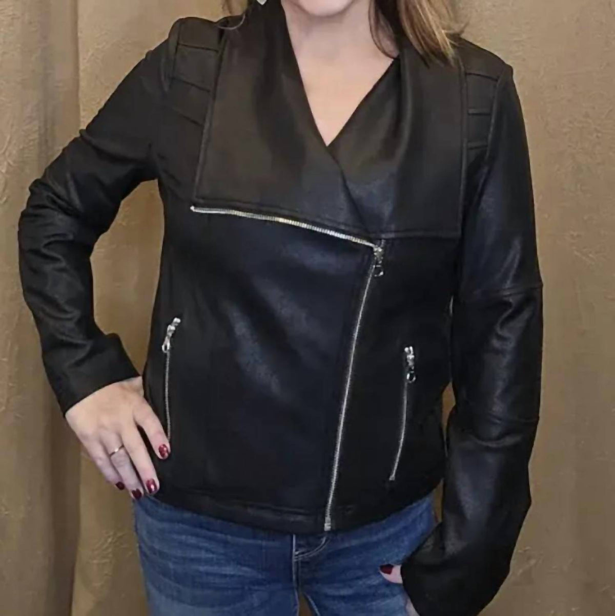 Clara Sunwoo - Liquid Leather Jacket