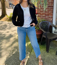 Pure Amici - Open Stitch Hoodie
