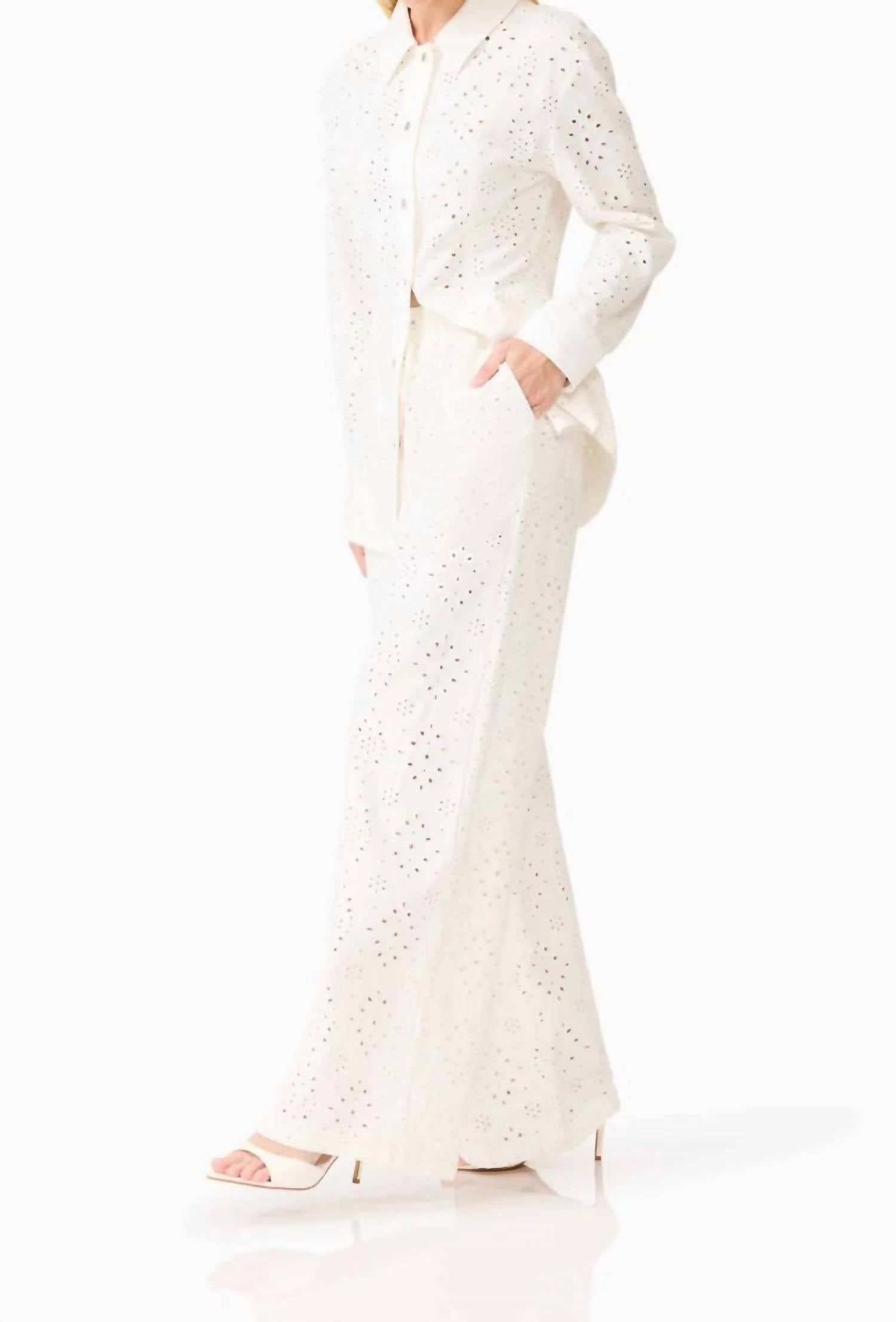Curaae - Sierra Eyelet Pant