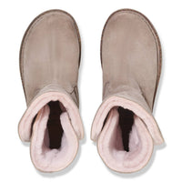BIRKENSTOCK Women's Uppsala Shearling Boots in gray taupe - women's shoe - alternate view