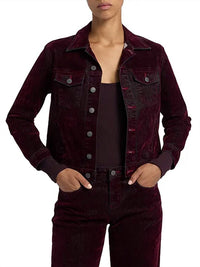 L'Agence - Maven Stretch Denim Slim Jacket