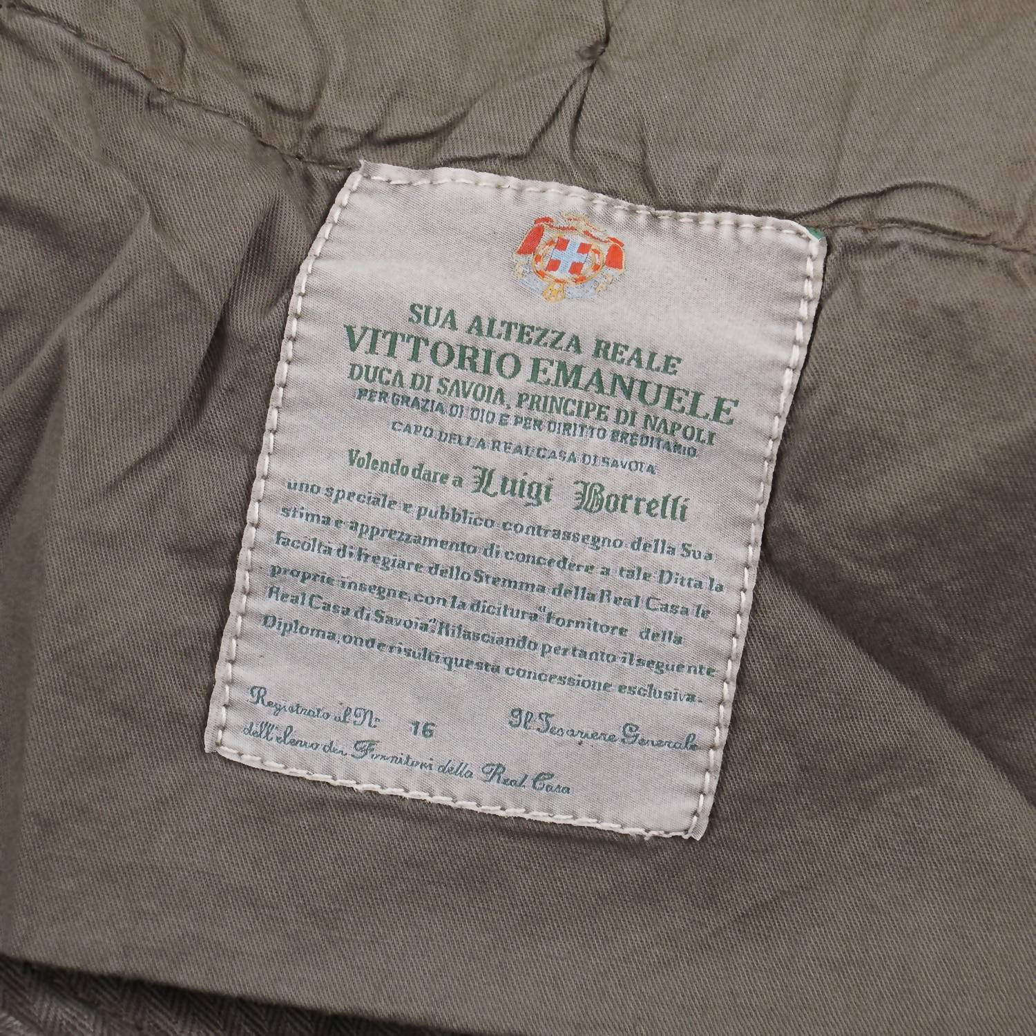 Luigi Borrelli Napoli - Men's Slim-fit Cotton Pants