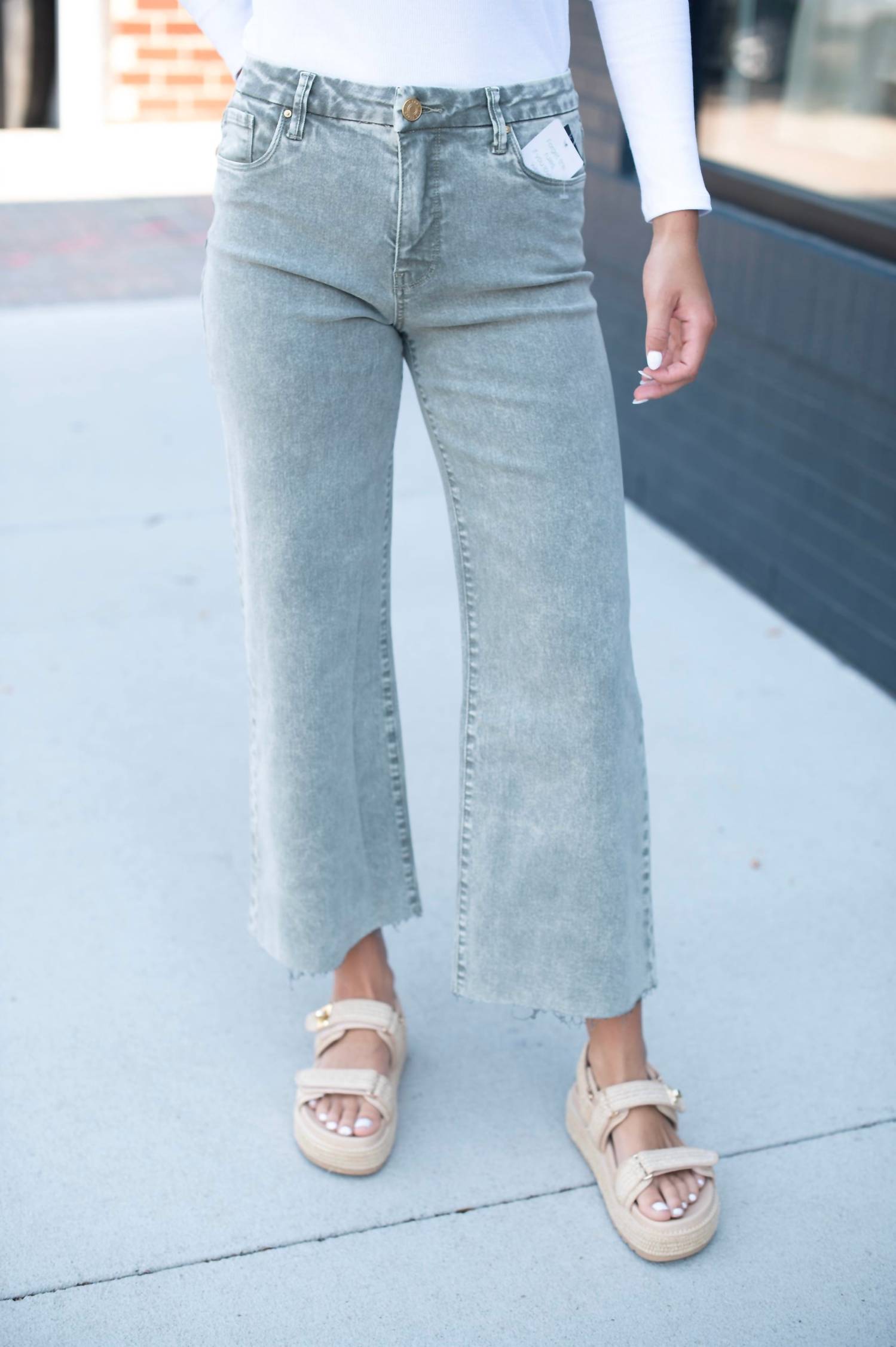 Kut From The Kloth - Meg High Rise Fab Ab Wide Leg Jeans