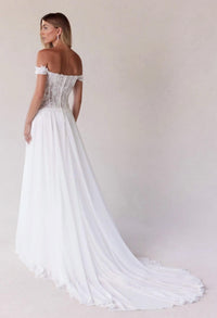 Morilee - Off Shoulder Wedding Gown