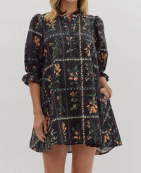 Entro - Botanical Mini Dress