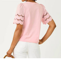 Lilly Pulitzer - Sebene Eyelet Knit Top