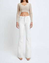 Hidden - High Rise Long Flare Jean