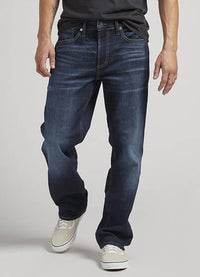 Silver Jeans Co Grayson Jeans in dark indigo wash 1 - men's jeans