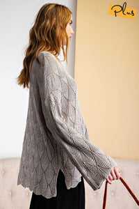 Easel - Gorgeous Lightweight Knit Sweater