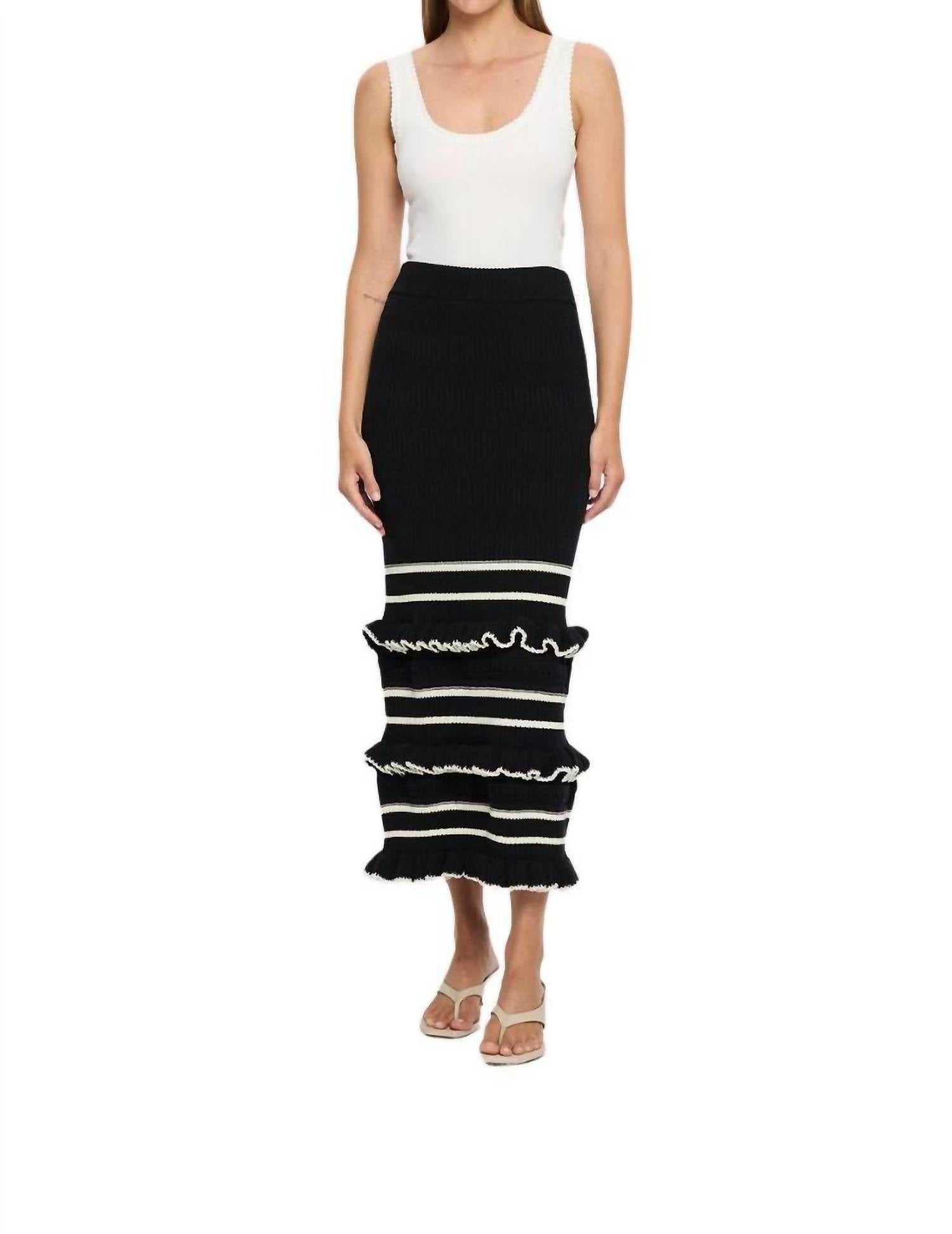 Kivari - Rafaela Knit Midi Skirt