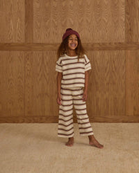 Rylee + Cru - Kid's Boxy Crop Knit Tee