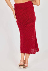 Sadie & Sage - Venus Knit Midi Skirt