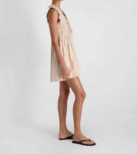 French Connection - Rhodes Poplin Gingham Smocked Dress