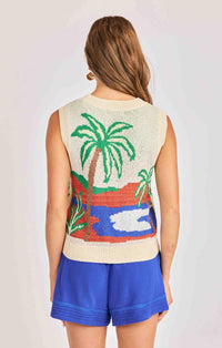Sadie & Sage - Palms Sweater Vest