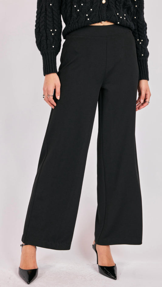 Sadie & Sage - Super Stretch Pull On Straight Pants