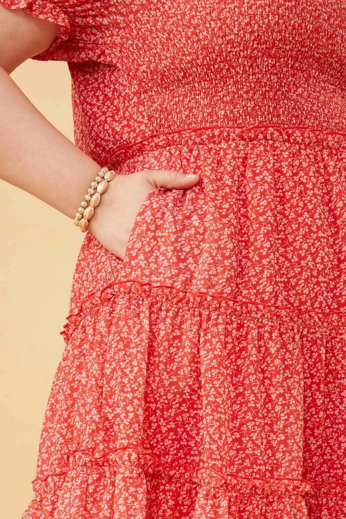 Hayden La - Ditsy Floral Dress - Plus