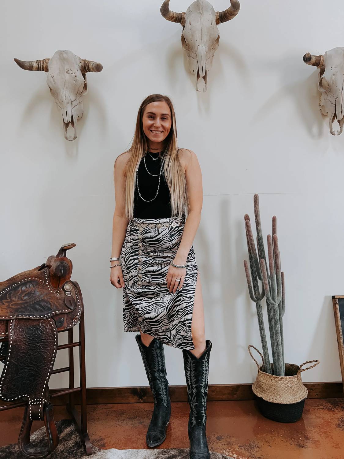 2Flyco - Wild Thing Slit Skirt