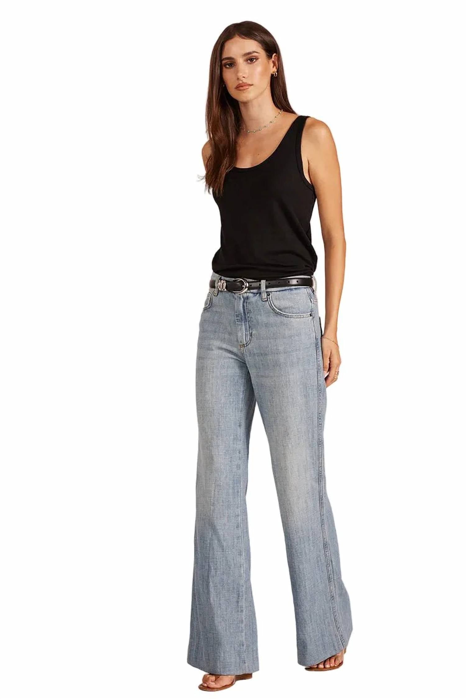 Bobi - Relaxed Scoop Neck Tank Top