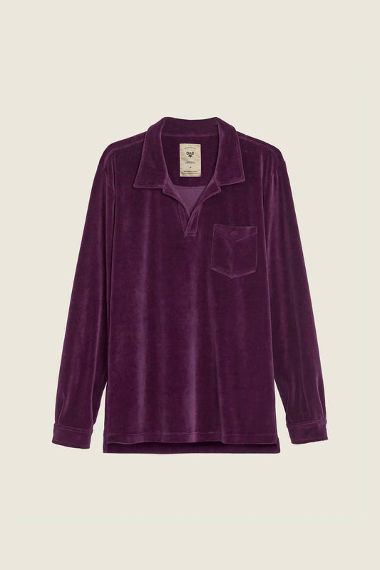 Oas - Long Sleeve Velour Shirt