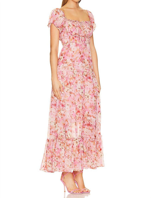 Astr - Roseline Floral Maxi Dress