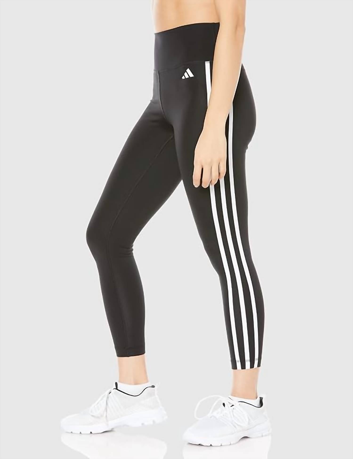 Adidas - Train Essentials 3-stripes High-waisted 7/8 Legging