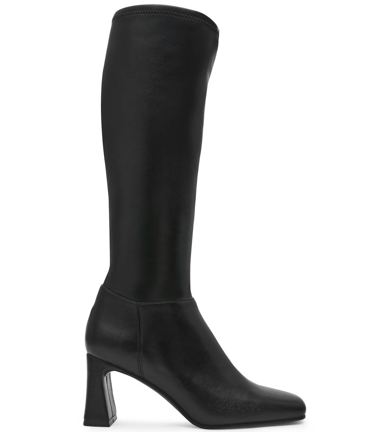 STEVE MADDEN Women's Hunny Block Heel Tall Boots in black - women's shoe