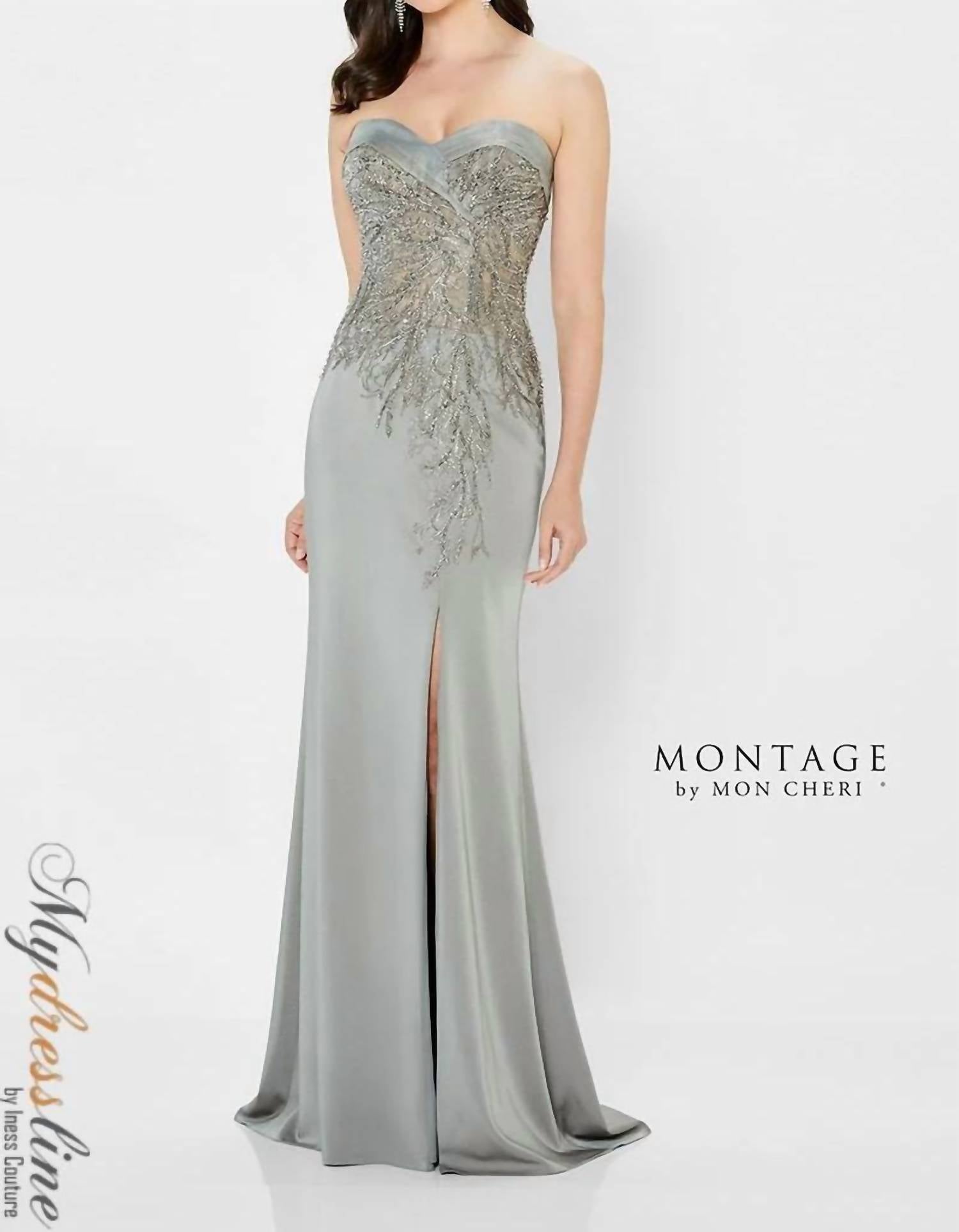 Montage By Mon Cheri - Sweetheart Long Dress