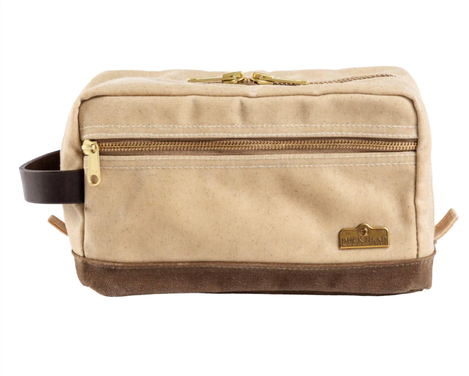 Duck Head - Men's Waxed Canvas Dopp Kit