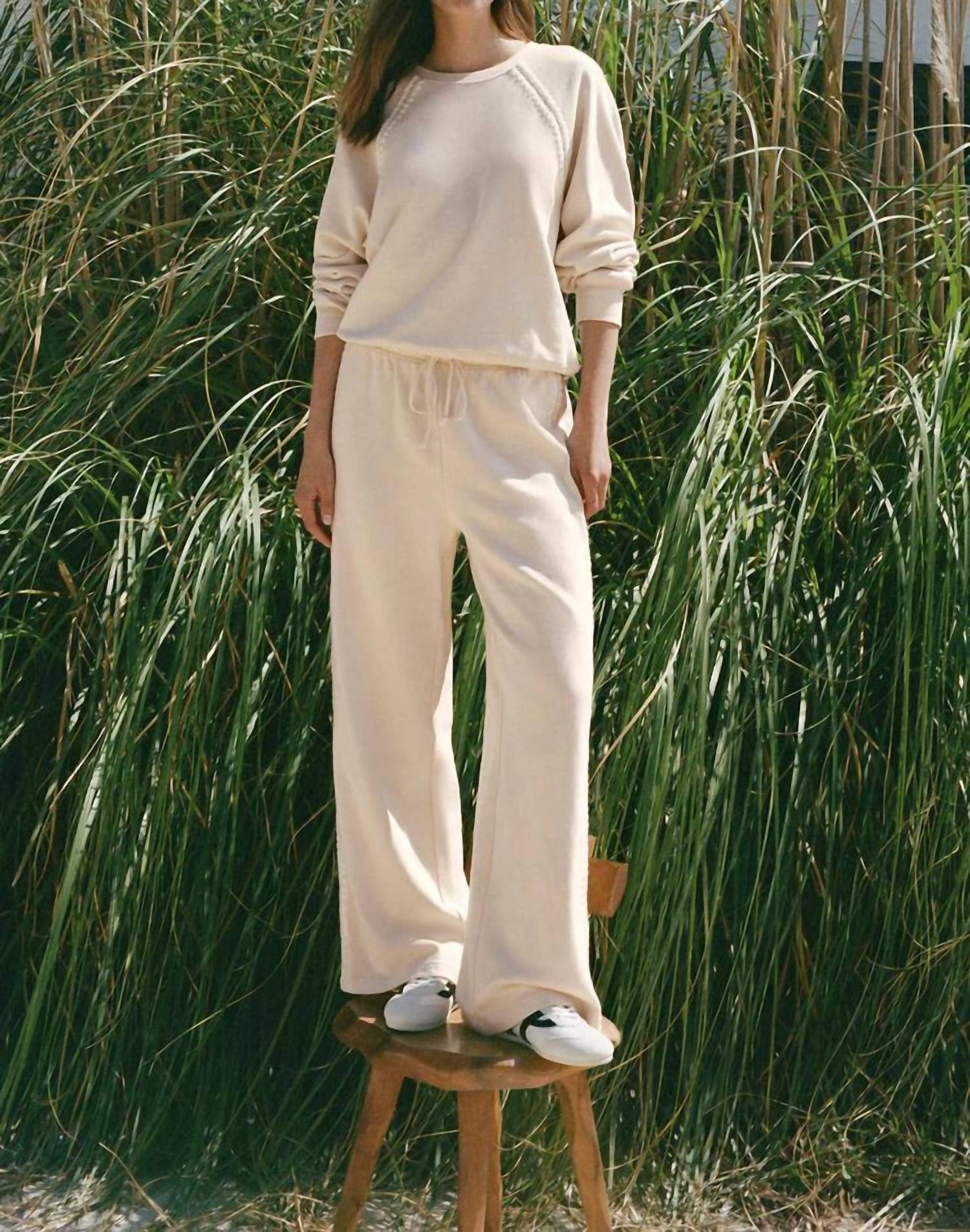 Z Supply Allie Take All Sweatpant in beige - women's pants - view 9