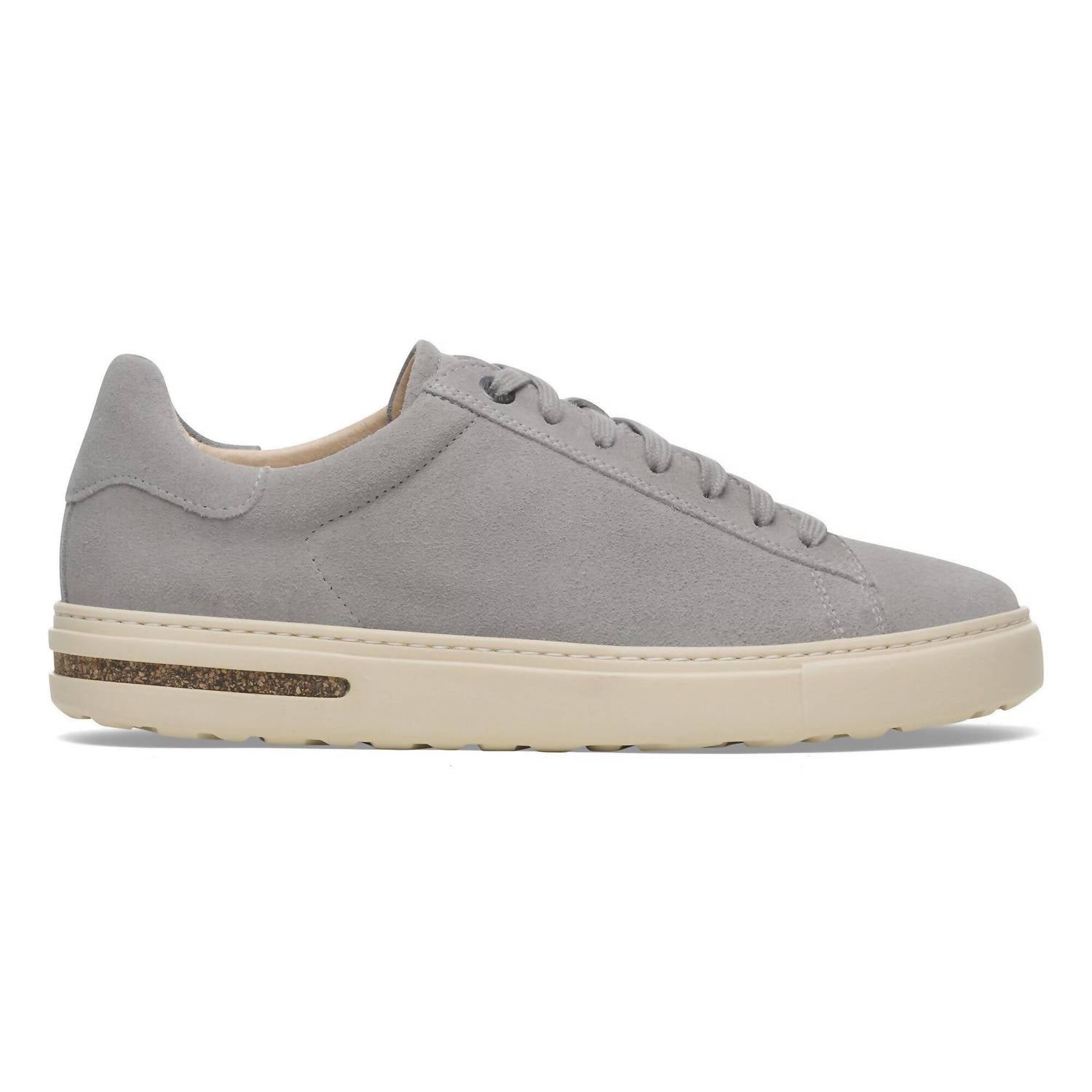 BIRKENSTOCK Women's Bend Suede Shoes in stone coin - women's sneaker