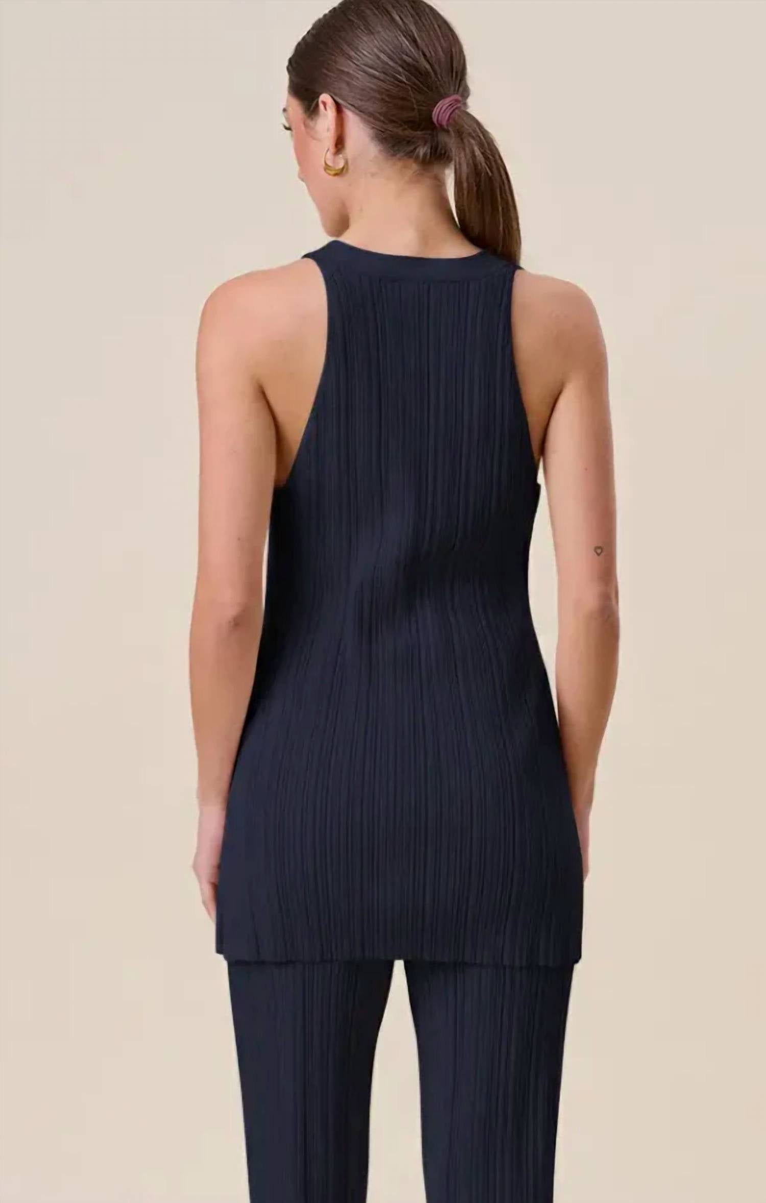 Mint Exclusives - Sunna Shell Knit Vest Set