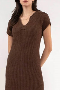 Blu Pepper - Knit Midi Dress