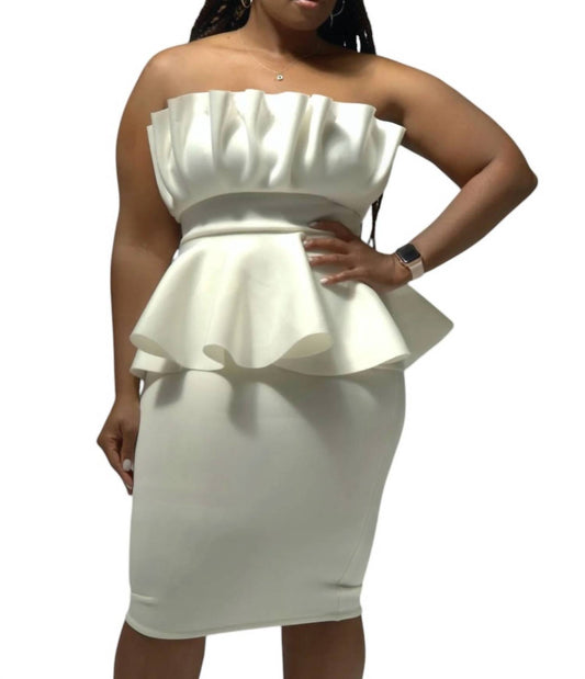 Vavavoom - Peplum Dress