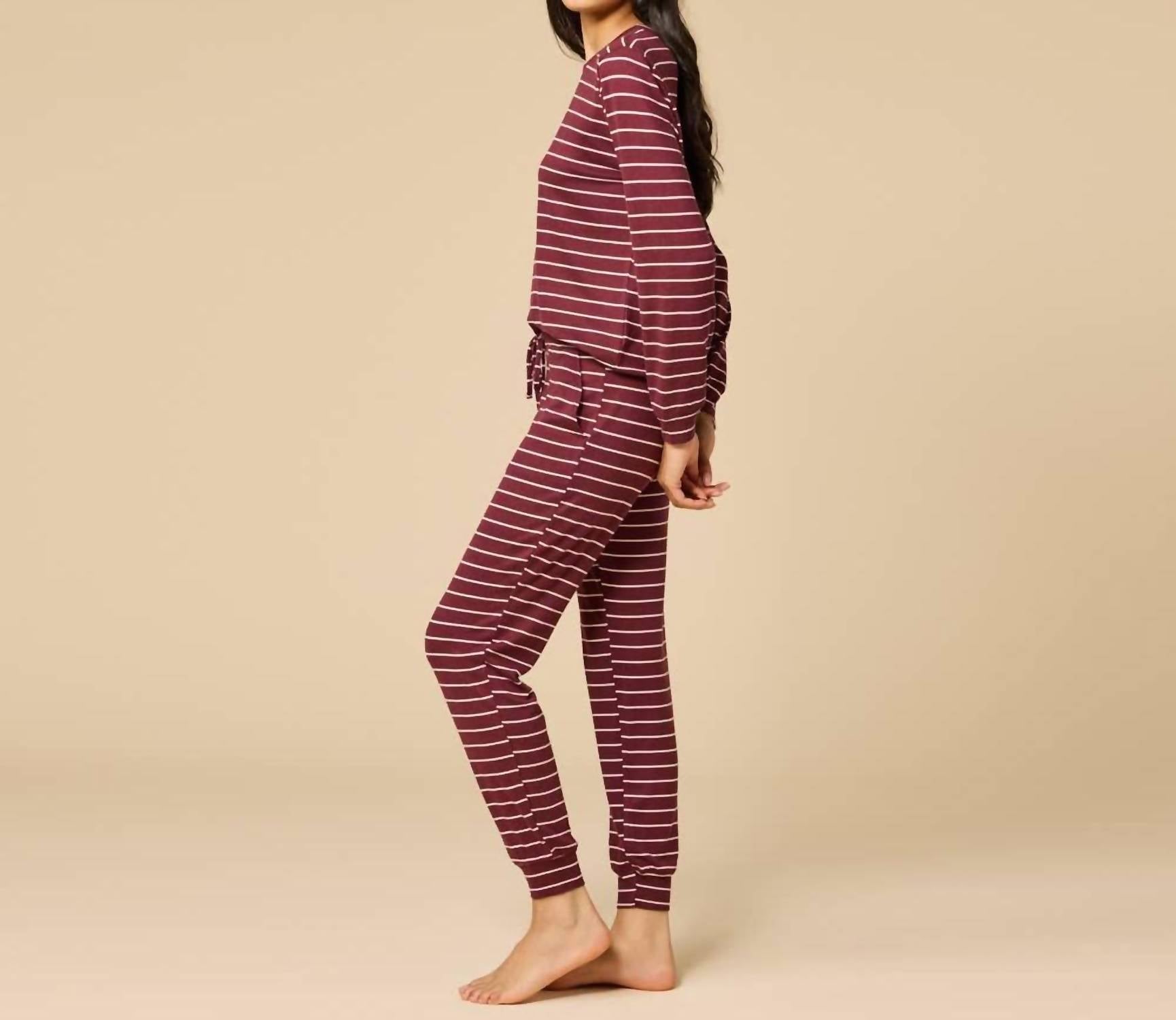 Softies - Dream Jersey Stripe Lounge Set