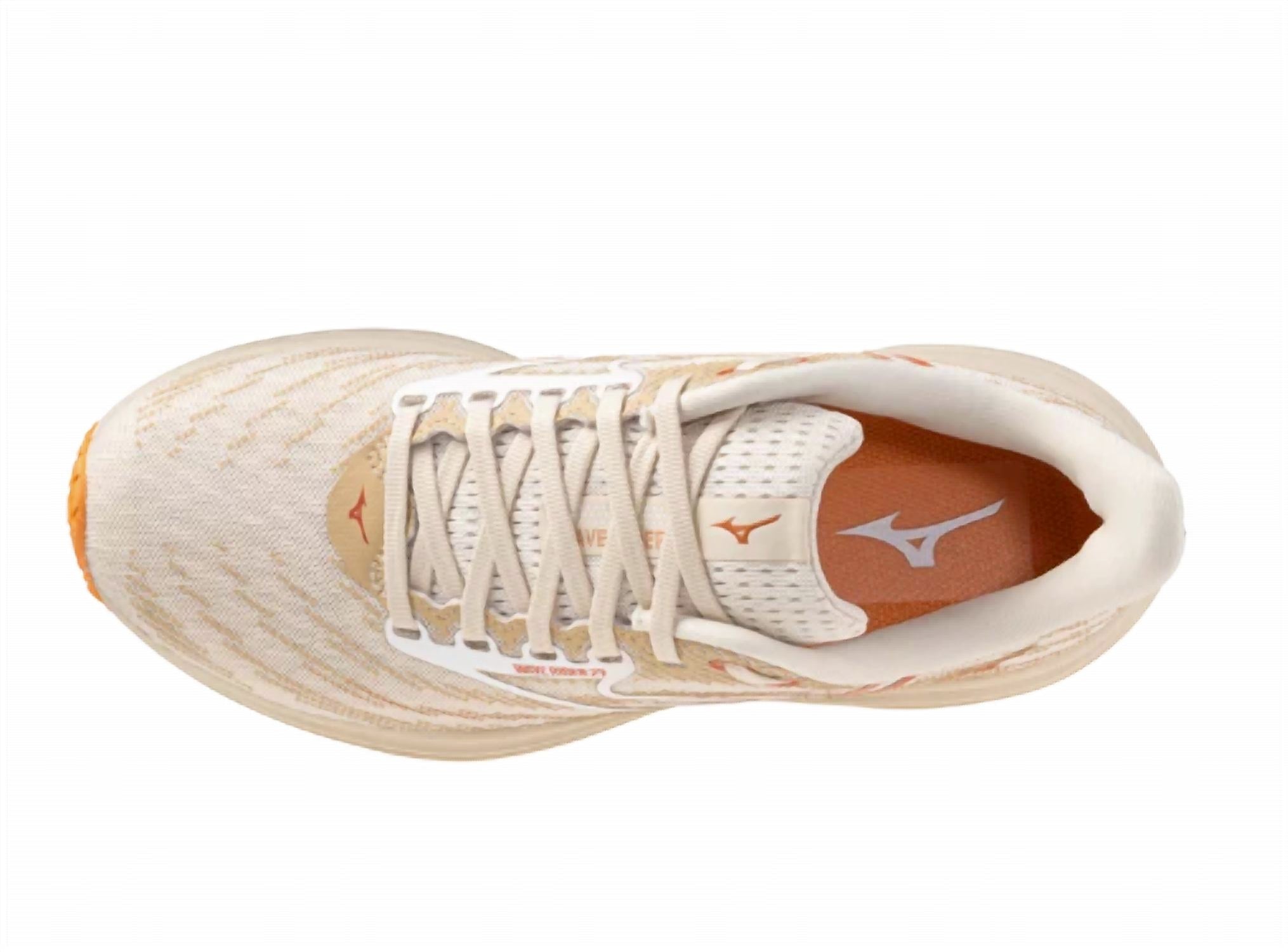 MIZUNO Women's Wave Rider 29 Lifestyle Pack Running Shoes in summer sand white - women's sneaker - view 5