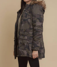 Ymi - Multiple Cargo Pockets Coat