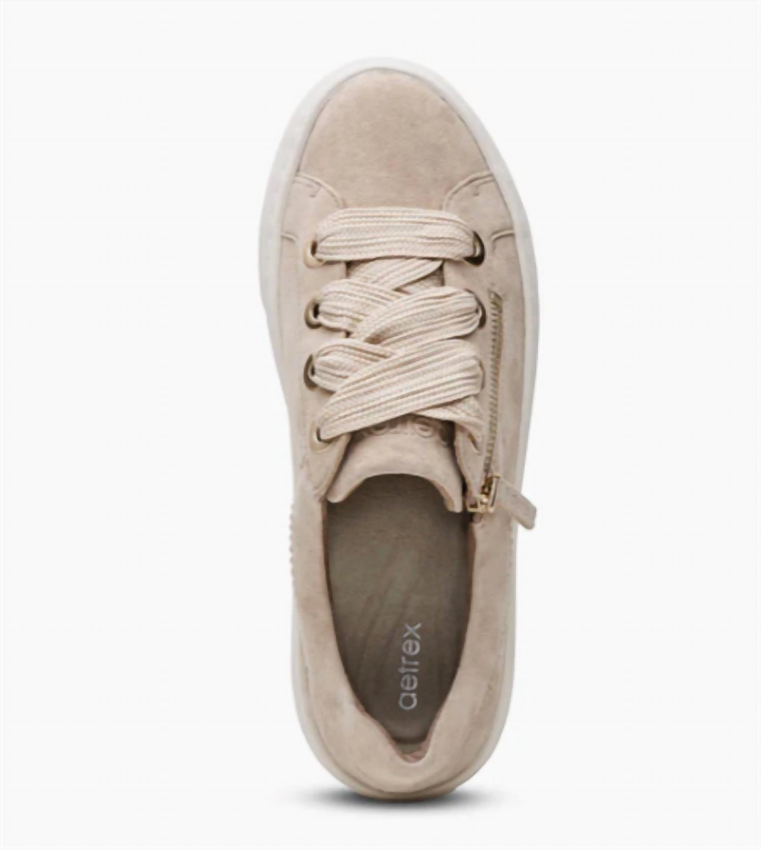 Aetrex - Women's Aubrey Platform Lace-up Sneaker