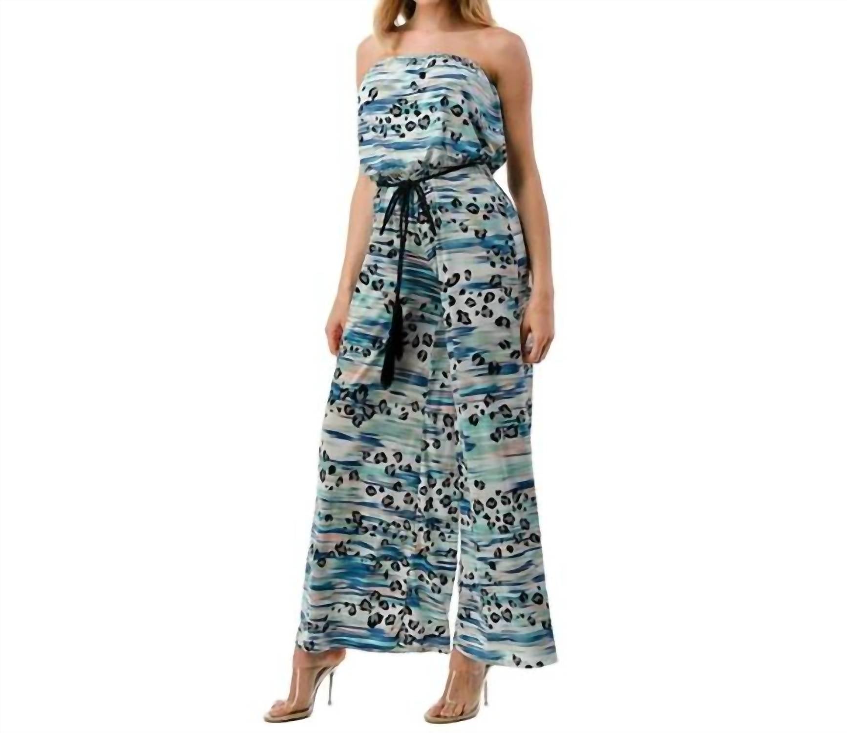 Ariella - Tube Wide Leg Jumpsuit