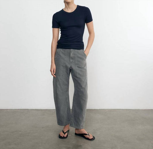 Enza Costa - Silk Knit Essential Short Sleeve Top