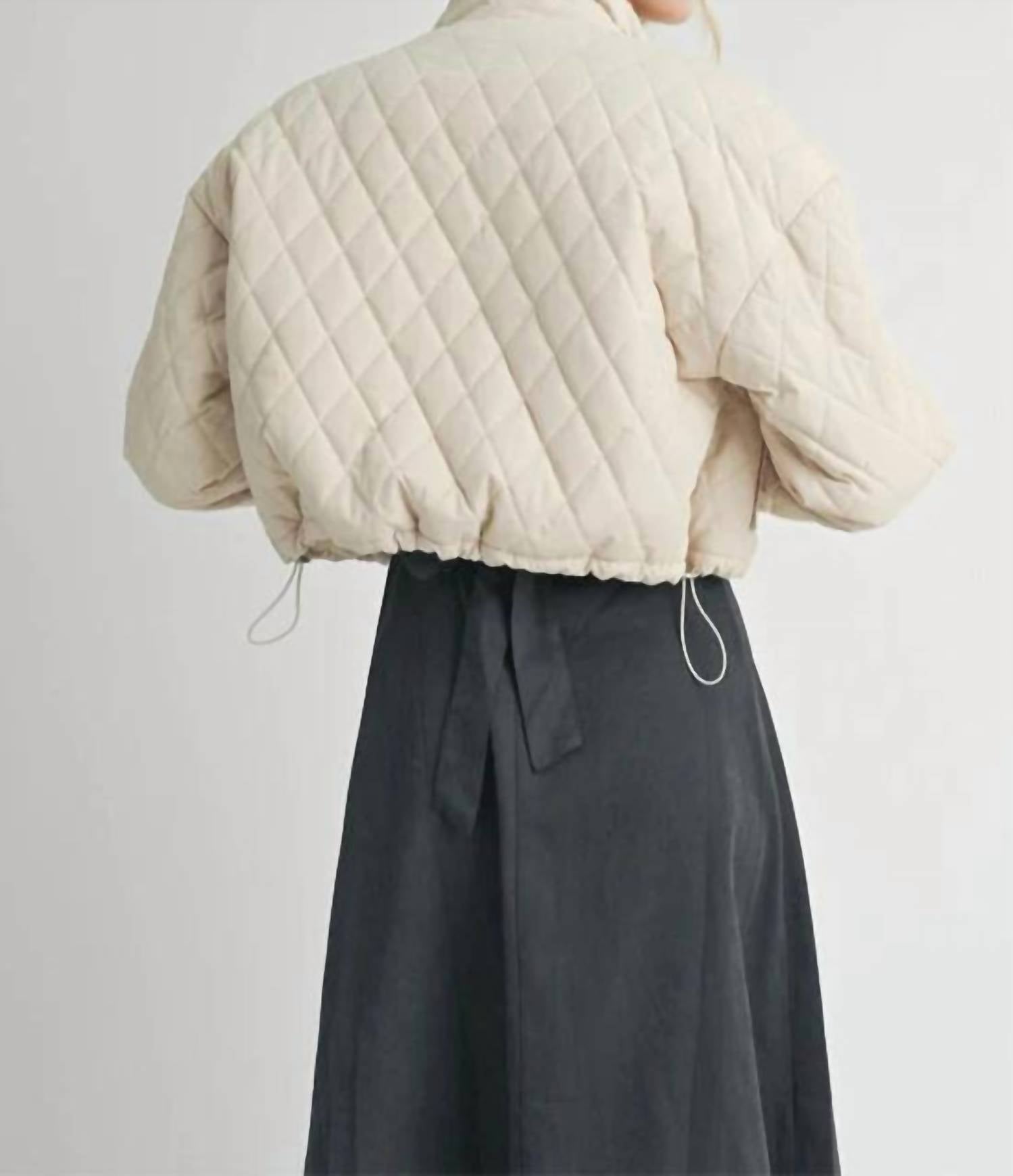 Sadie & Sage - Quilted Jacket