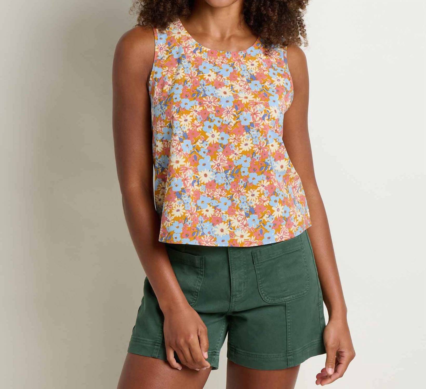 Toad&Co - Sunkissed Button Back Tank Top