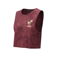 rnnr Muscle Tank in ruby wine - women's tank top - view 5