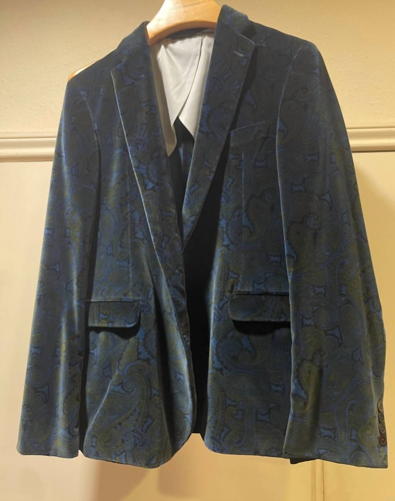 Calder Carmel - Men's Paisley Print Blazer