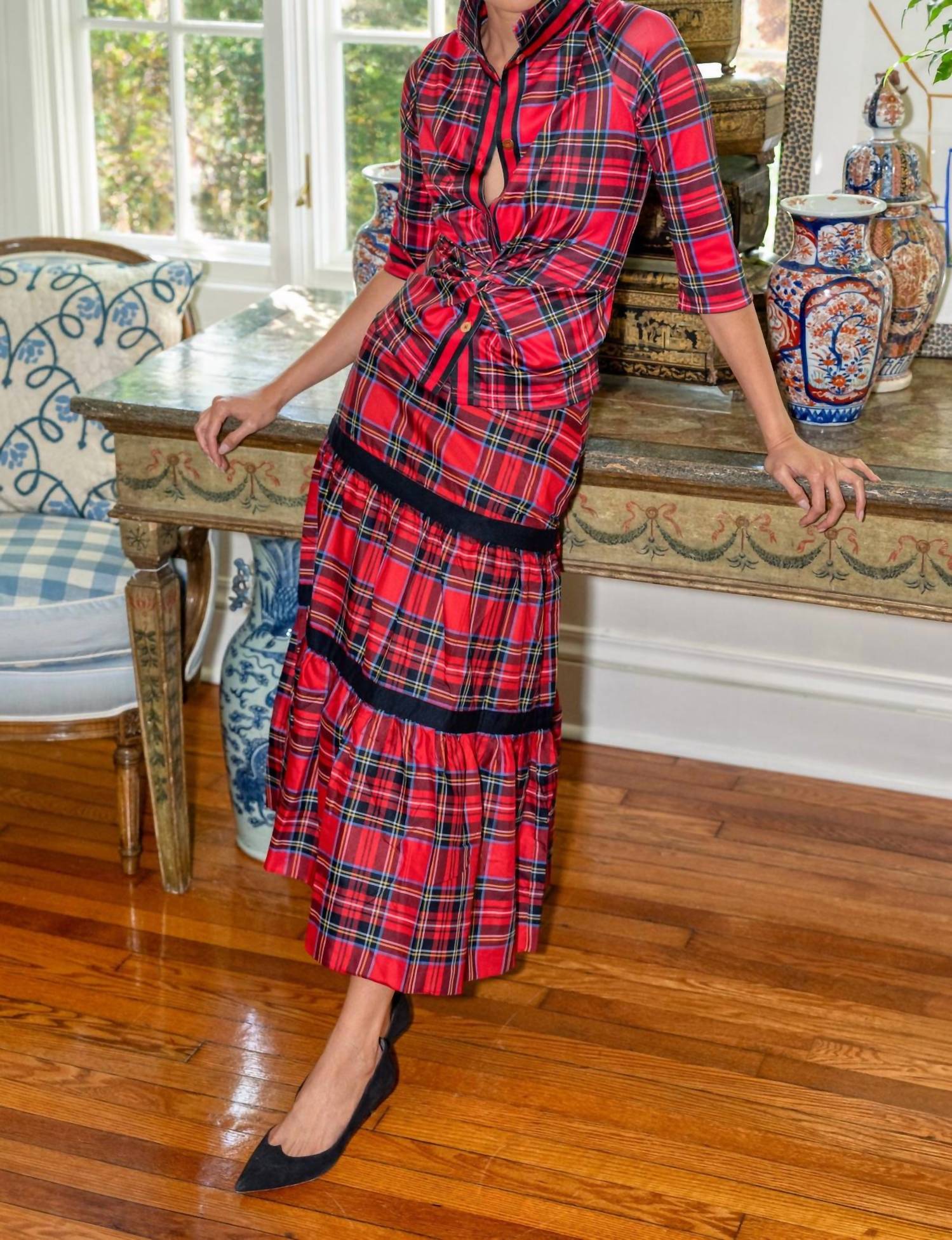 Gretchen Scott - Ipanema Fergie Plaid Skirt