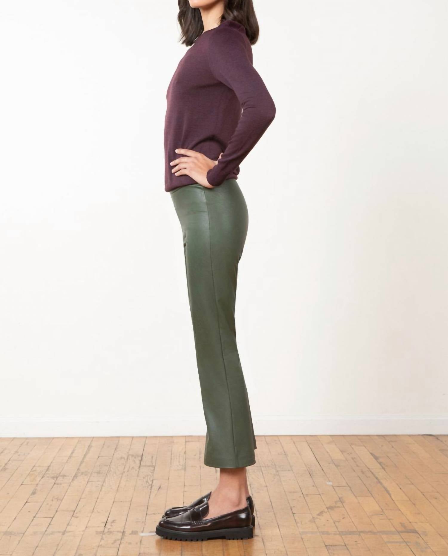 Avenue Montaigne - Leo Pleather Pant