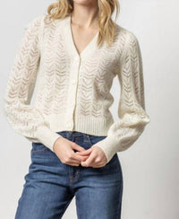 Lilla P - Full Sleeve Cardigan Sweater