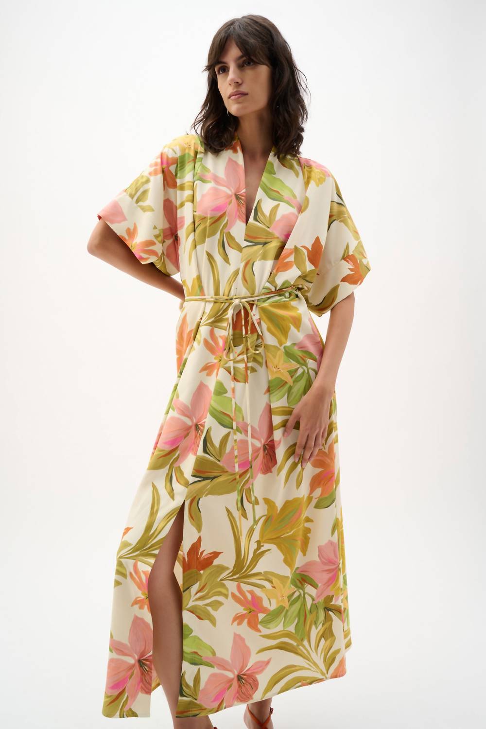 Joseph Ribkoff - Lotus V-neck Dress